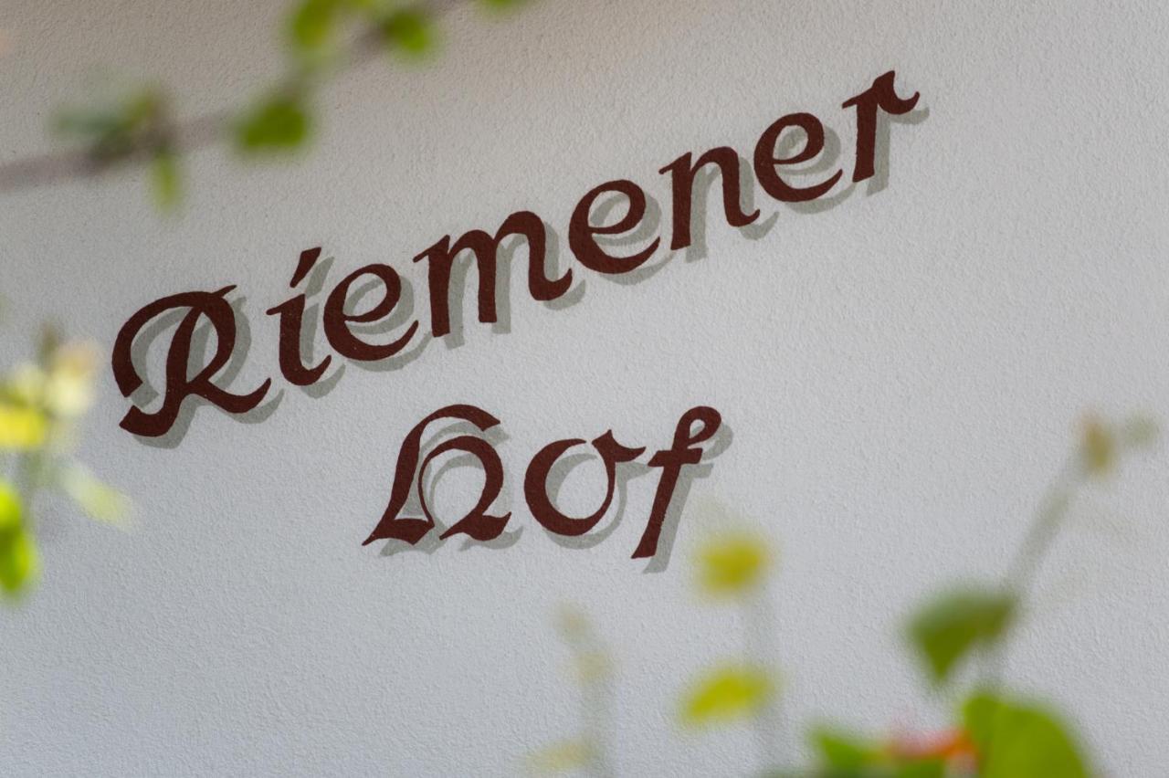 Riemenerhof Villa ฟือเกน ภายนอก รูปภาพ